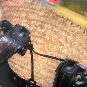 Dolce & Gabbana Tan and Black Tote Bag